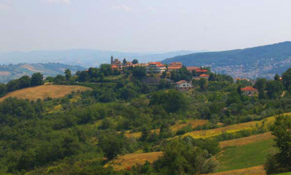 Comune di Abbateggio in Abruzzo, provincia di Pescara nel parco nazionale della Maiella o Majella